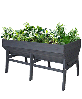 Wood Raised Garden Bed